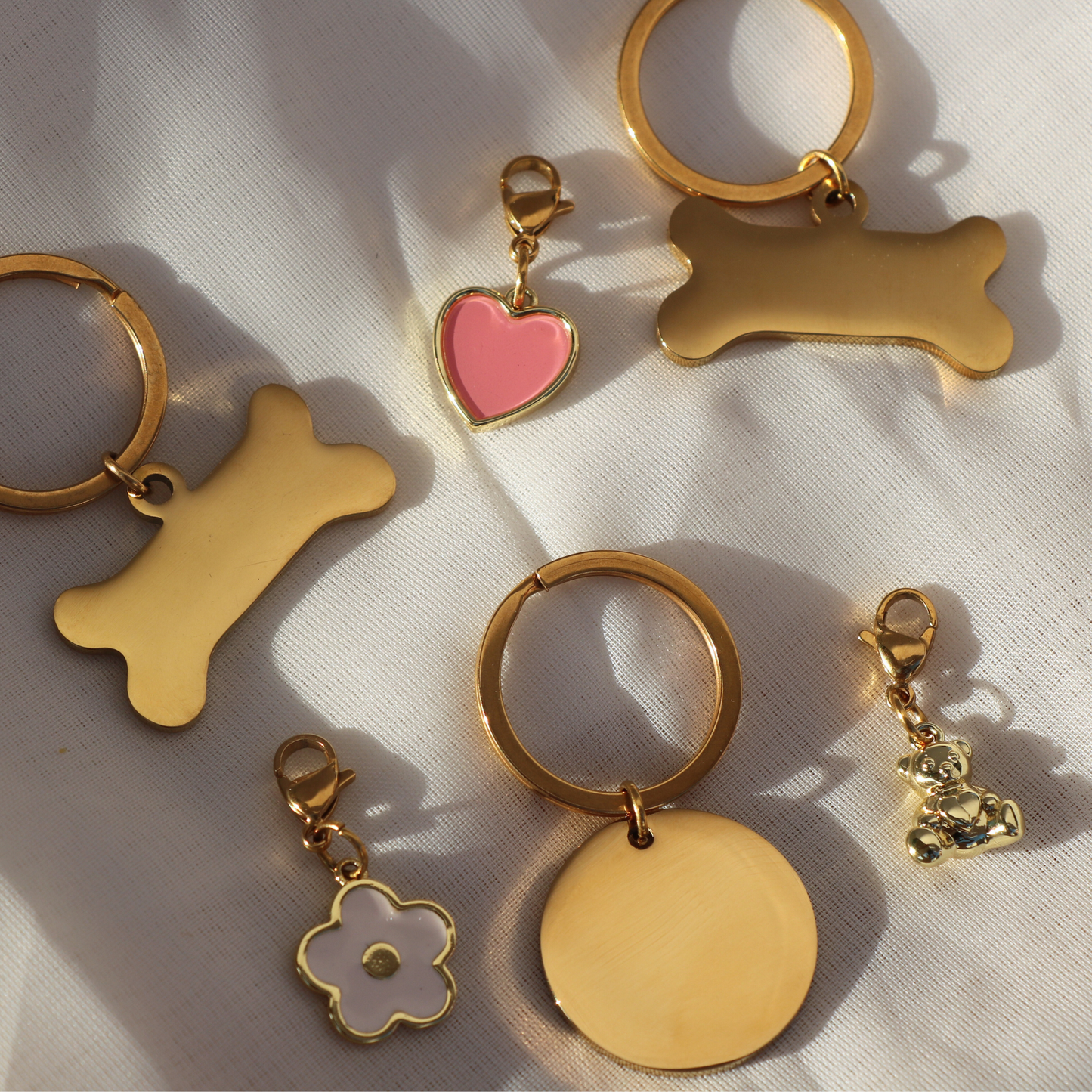 Engravable Bone Dog Tag