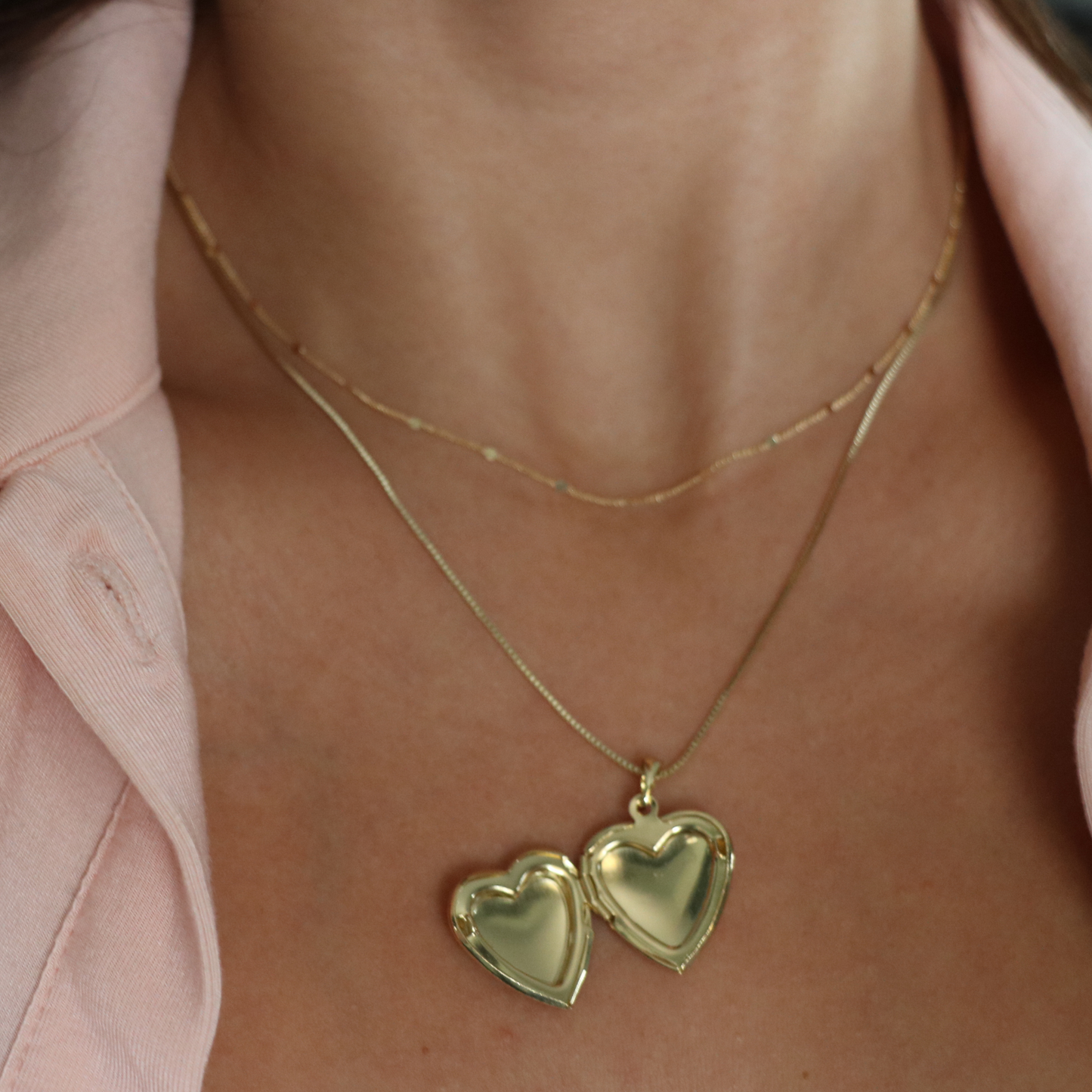 Heart Locket Necklace