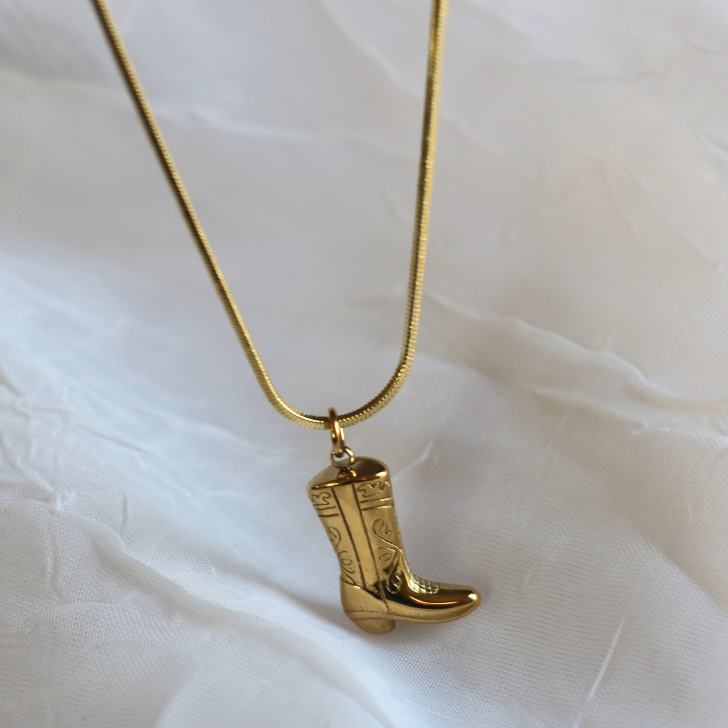 Jesse Boot Necklace