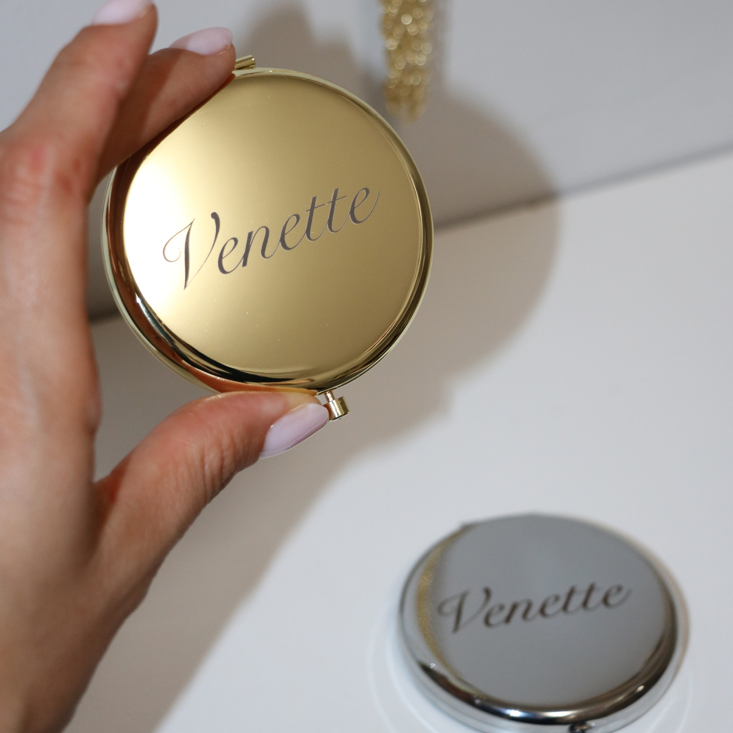 Engravable Compact Mirrors
