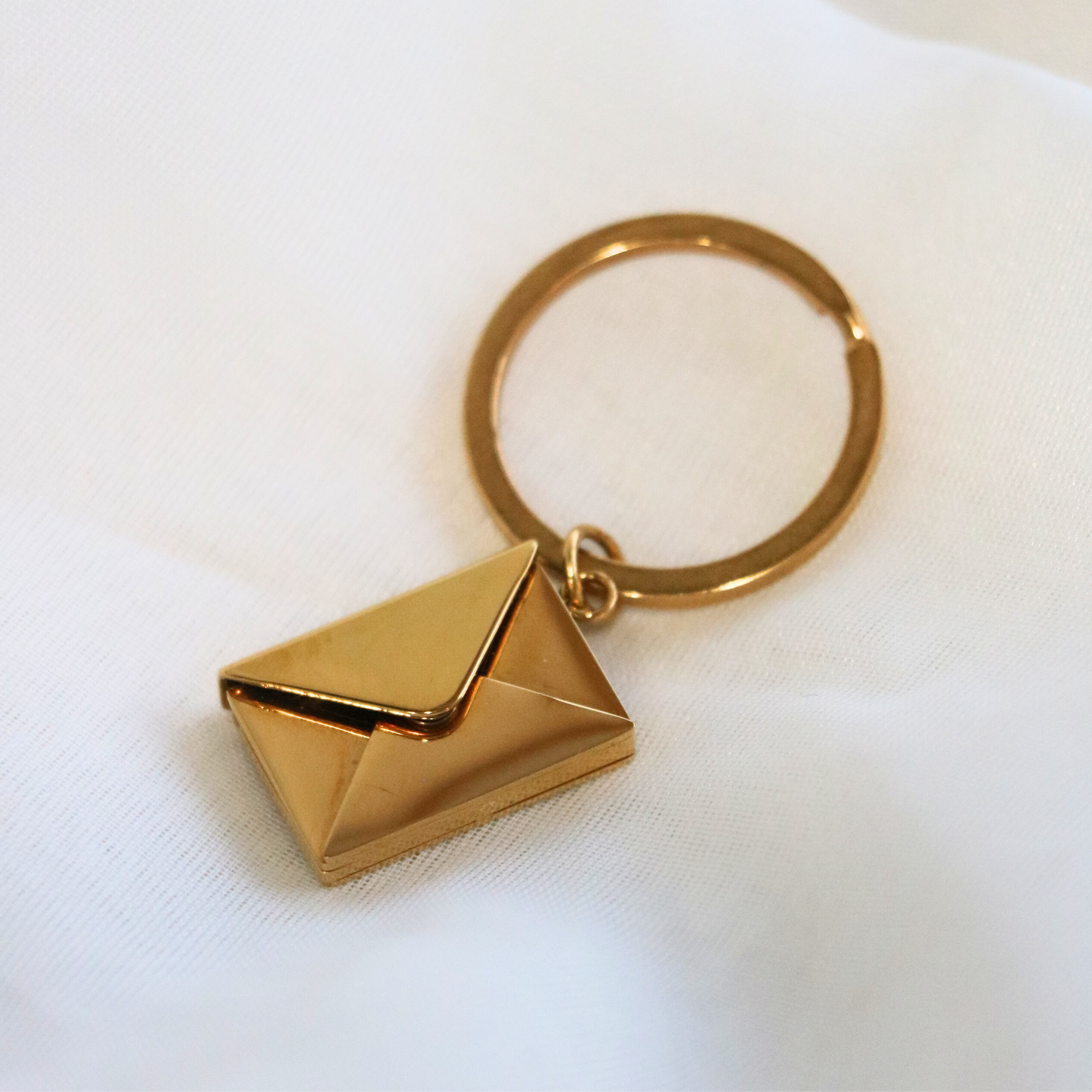 Engravable Keepsake Letter Keychain