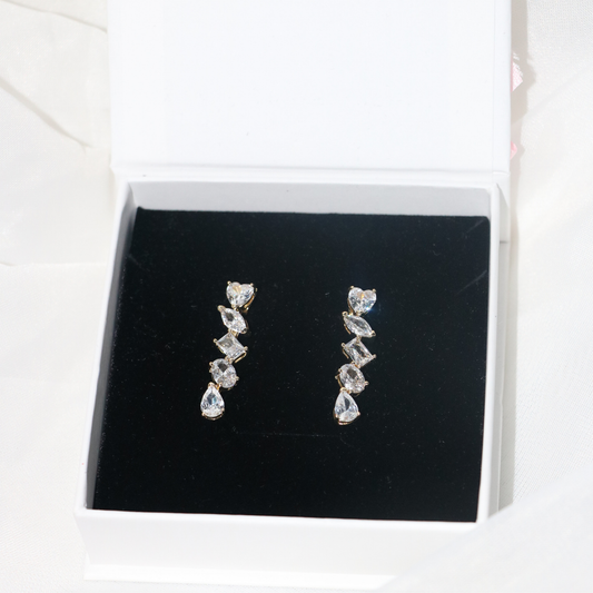 Violette Drop Earrings