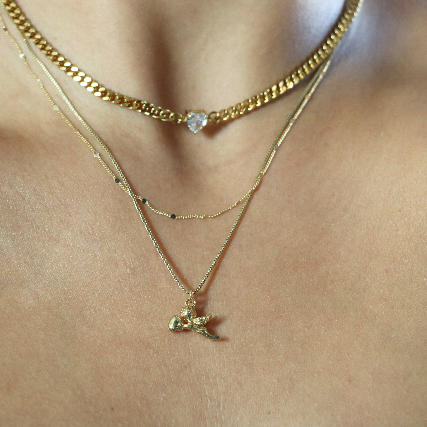 Cupid Angel Necklace