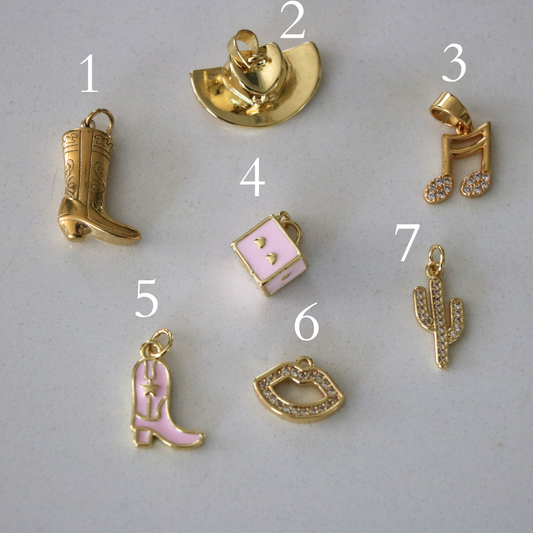 Rodeo Girl Charms