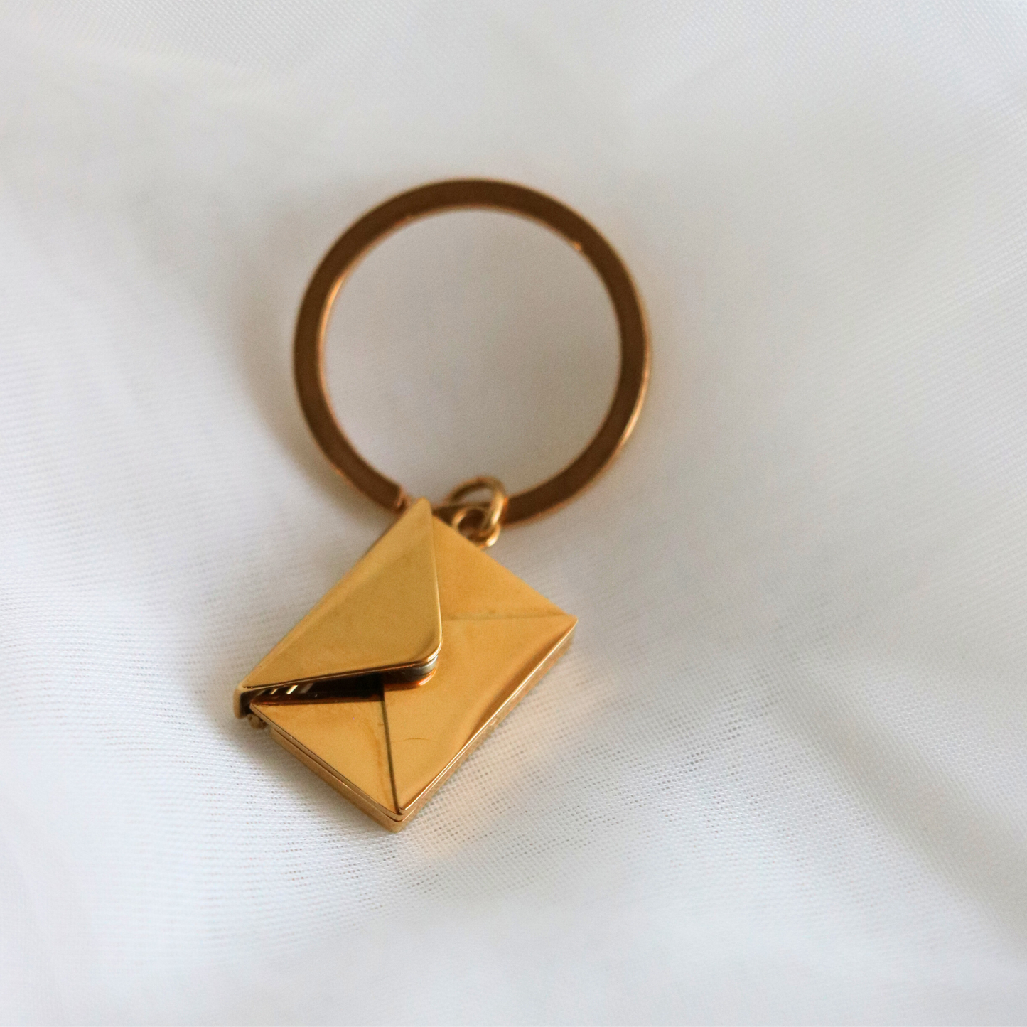 Engravable Keepsake Letter Keychain