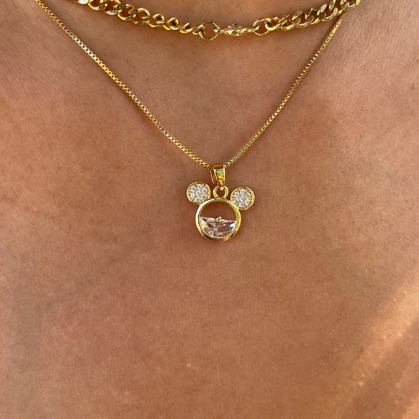 Minnie CZ Necklace