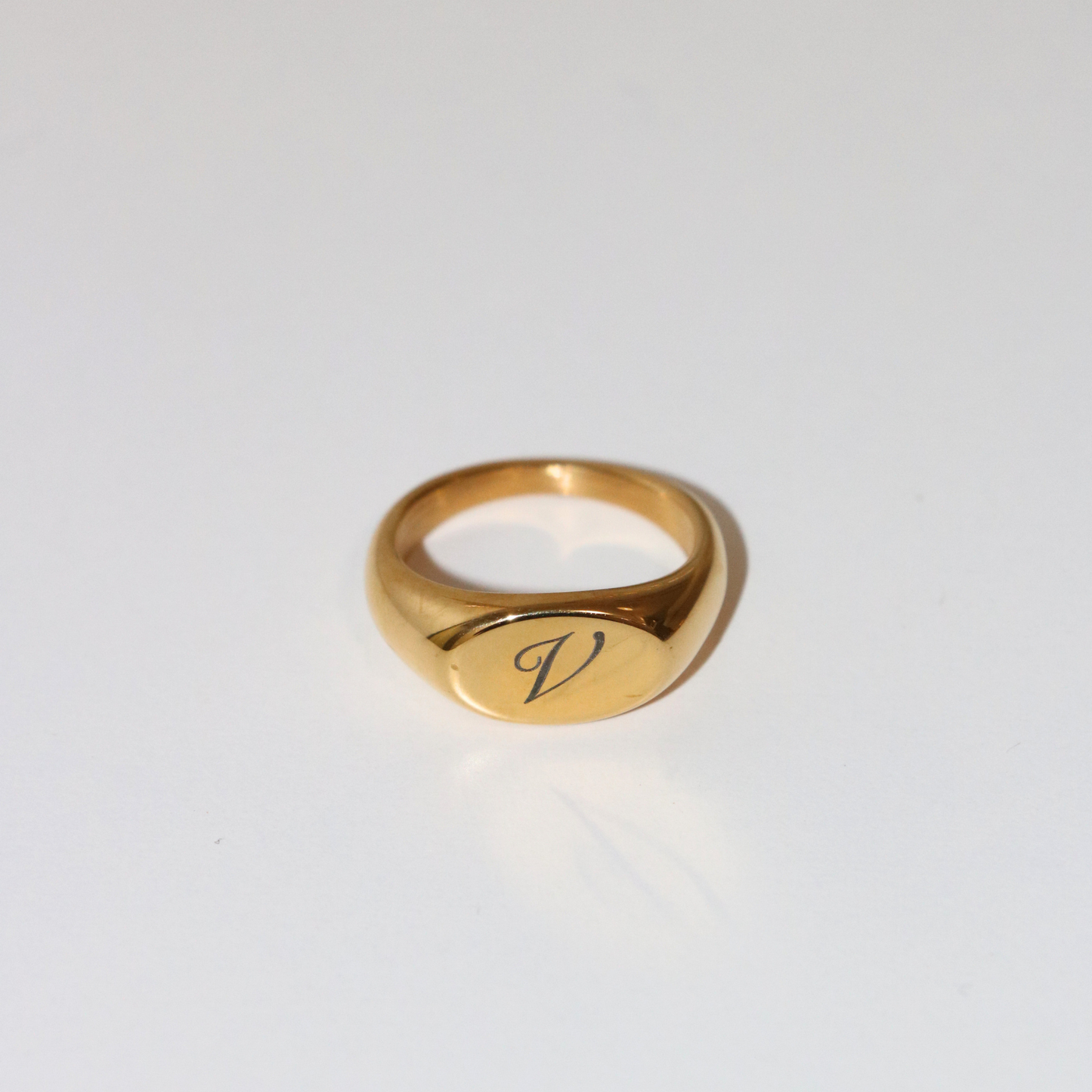 Engravable Classic Signet Ring