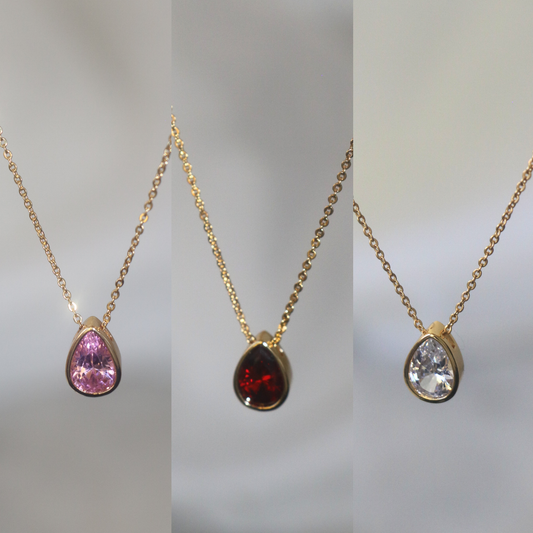 Rhea Teardrop Necklace