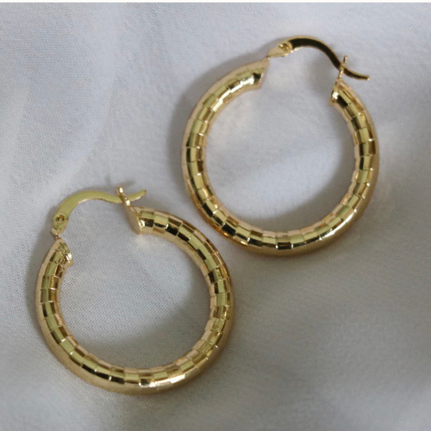 Pamela Hoop Earrings