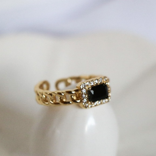 Classic Black Onyx Ring