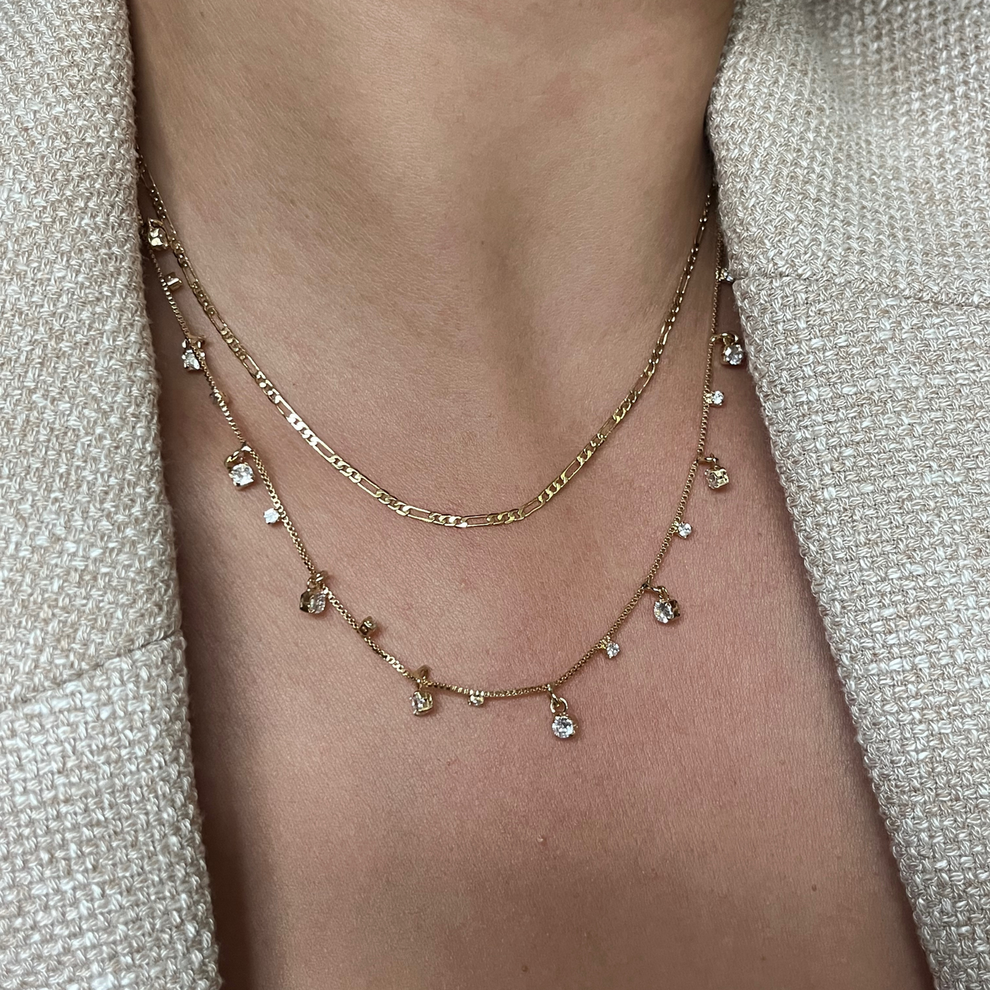 Everyday Dainty Figaro Chain