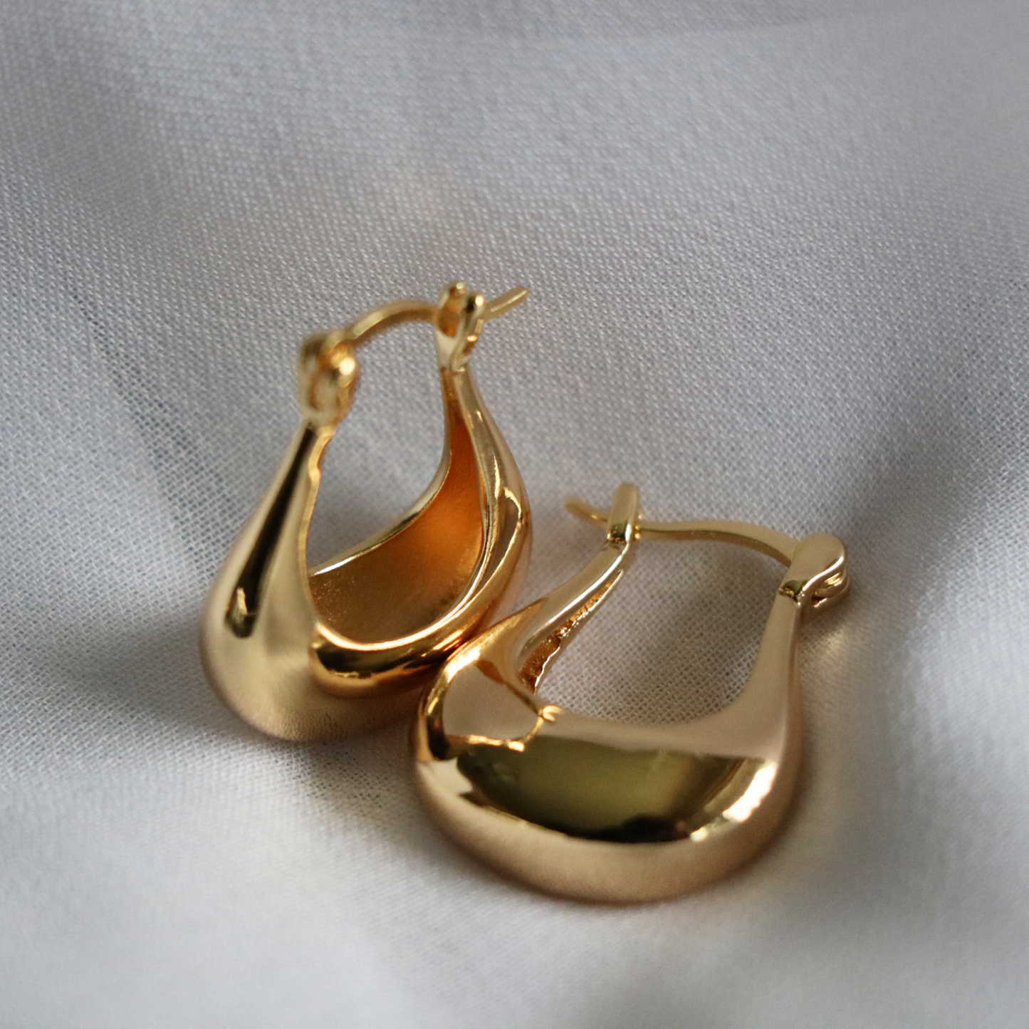 Lilia Hoop Earrings