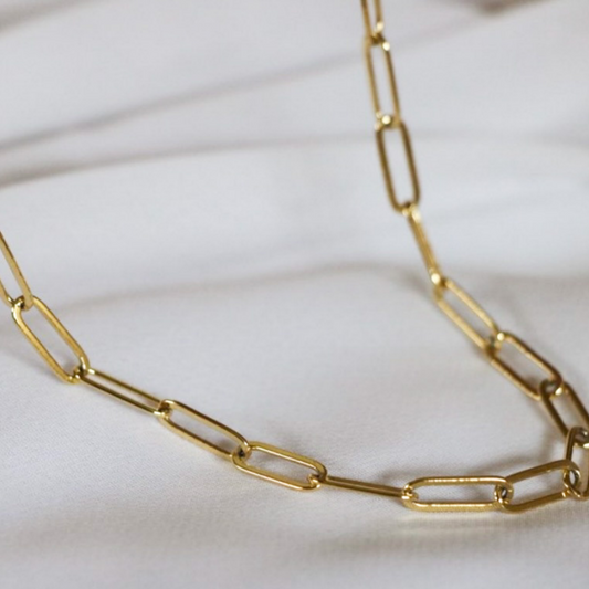 Staple Paperclip Necklace