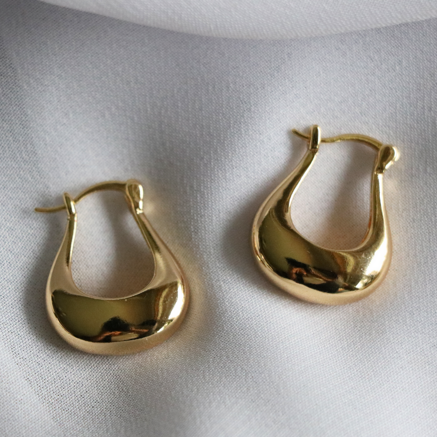 Lilia Hoop Earrings